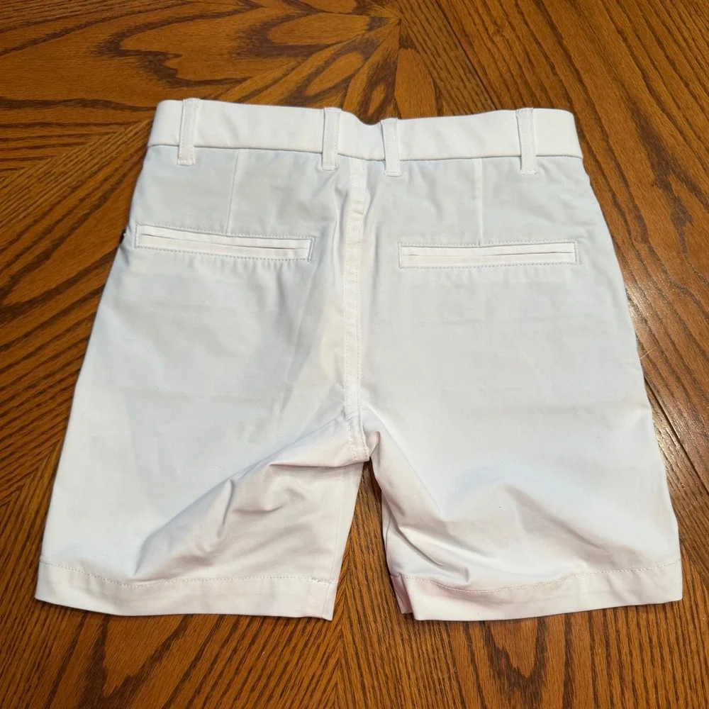 Greyson Boys Golf Shorts Size 4 Off White Stretch Performance‎ Chileno Bay